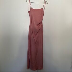 Zara Spaghetti strap Pink Dress